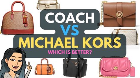 coach vs michael kors welche kaufen|coach purses vs Michael Kors.